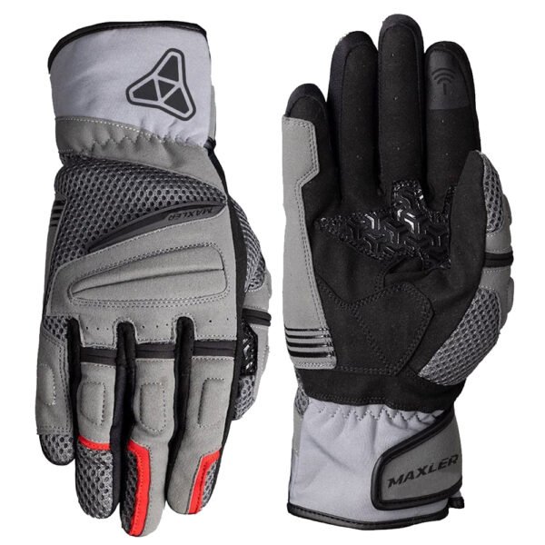 textile motorcycle riding gloves manufacturer air mesh gloves with synthetic leather palm breathable motorcycle gloves