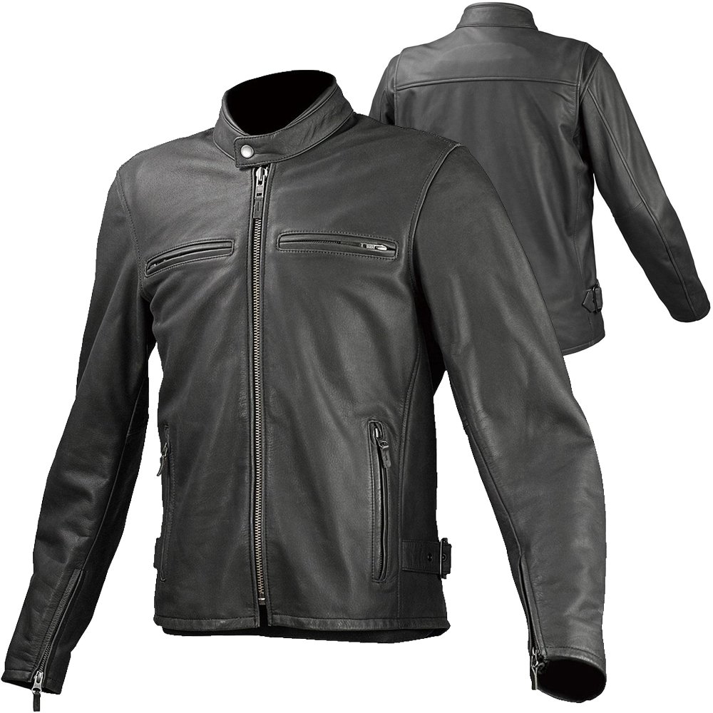 STREETLORD B2B motorcycle leather jackets cafe racer cowhide black OEM CE ready production