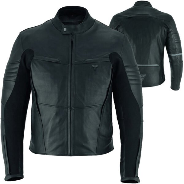 THRIVEON protective leather riding jacket OEM genuine cowhide 1.2–1.3mm CE ready bulk production