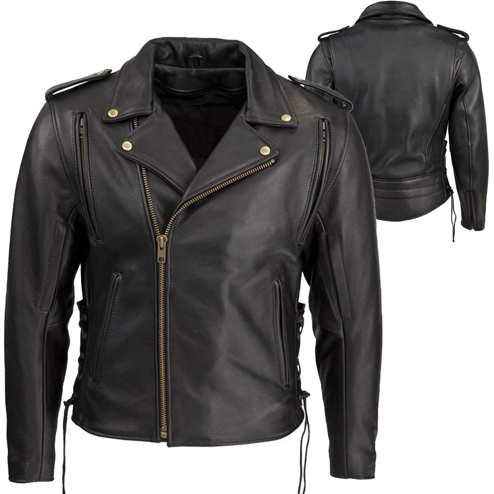 VOIDLINE CE level 2 motorcycle leather jacket classic asymmetrical biker cowhide OEM CE ready production