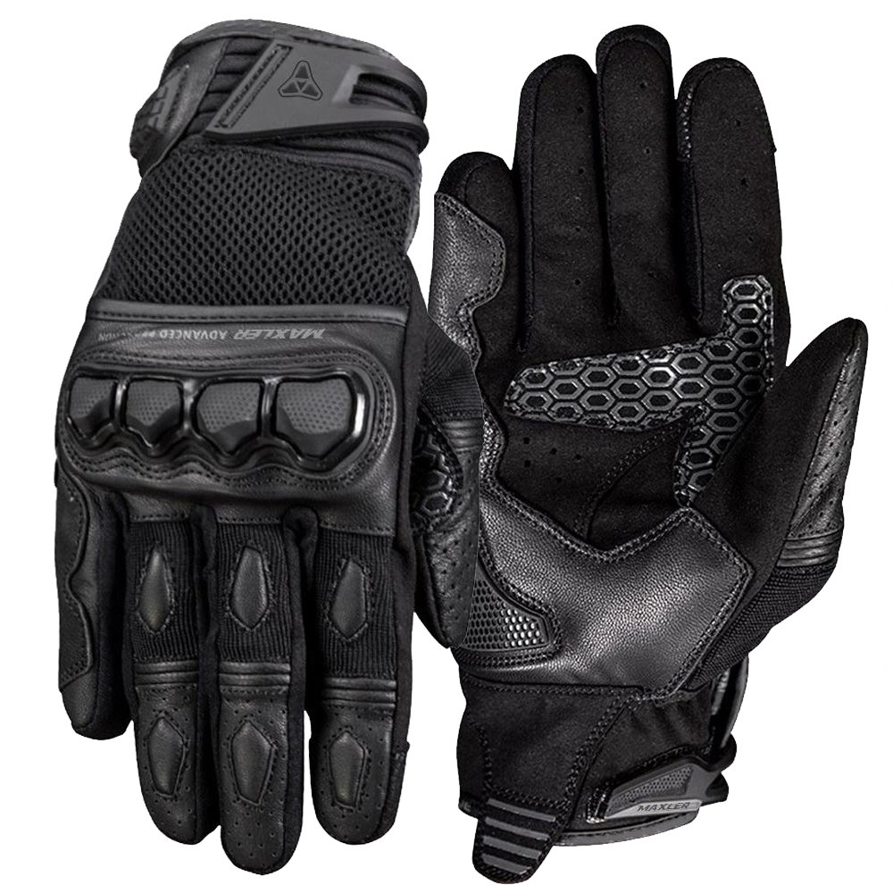 ZEALOT motorcycle summer gloves textile breathable mesh riding gloves by Maxler Motosport