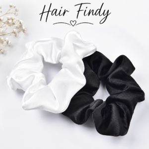 Stylish Silk Scrunchies Bundle for Girls | Gentle Hair Accessories