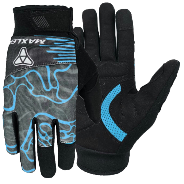 Maxler SkyRider Pro Trail Cycling Gloves Manufacturer Custom MTB BMX Full Finger Bike Gloves