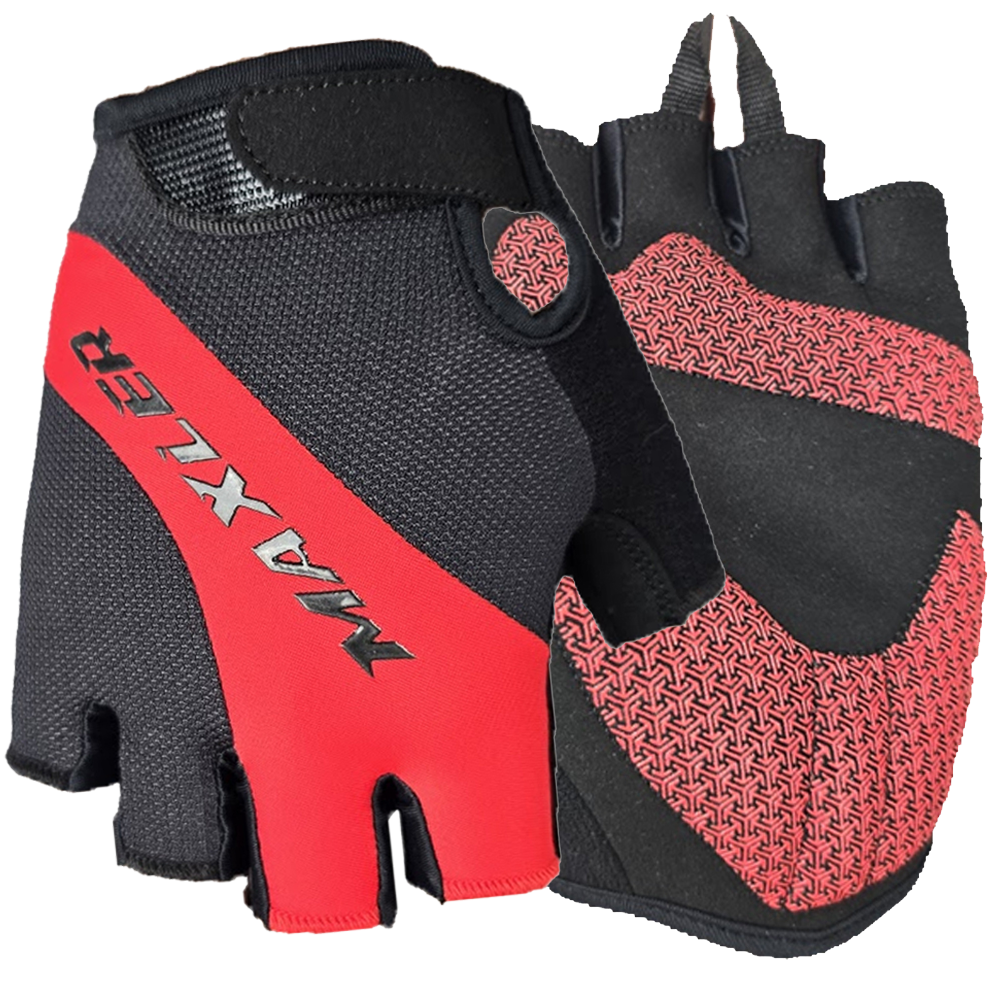 Maxler VelocityGrip Pro Custom Cycling Gloves Manufacturer Padded MTB BMX Road Bike Gloves