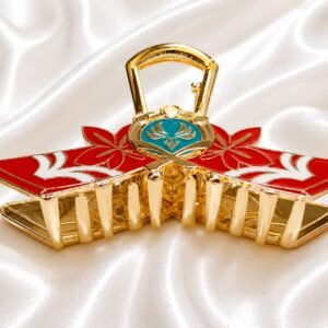 Floral Crest Hair Claw Clip for Girls