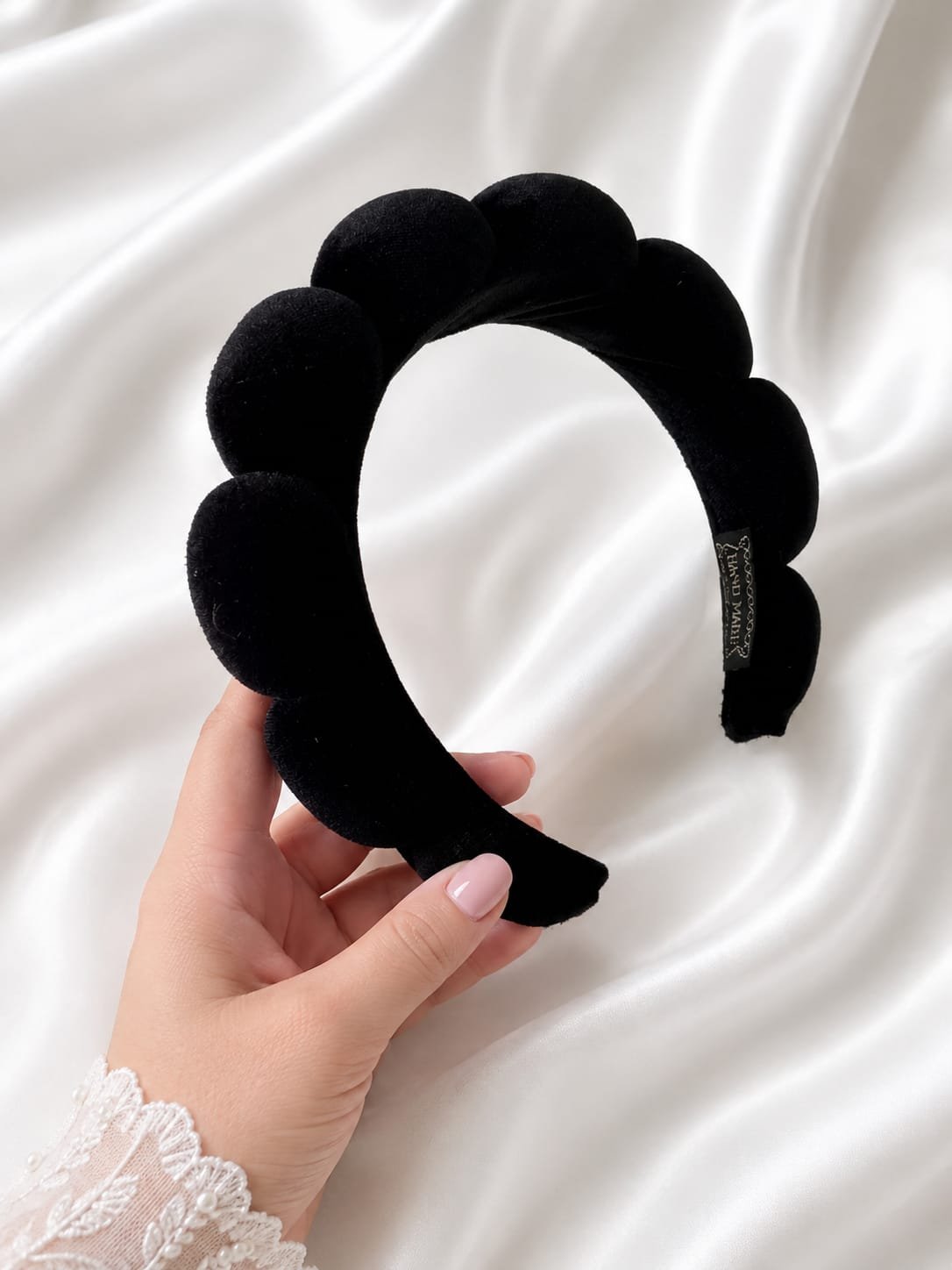 Padded Scallop Headband 7 Padded Scallop Headband - Image 7