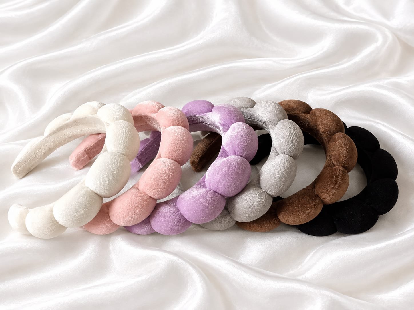 Padded Scallop Headband 1 Padded Scallop Headband